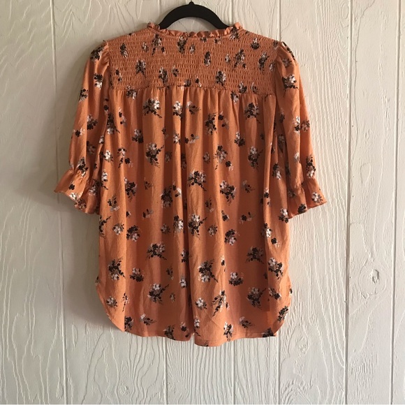 Melloday floral 3/4 Sleeve Blouse - Picture 2 of 5